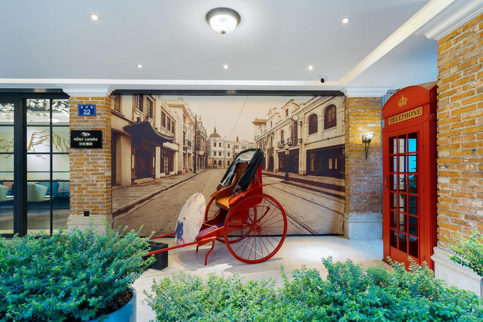 Hangzhou Lanshe Hotel ภายนอก รูปภาพ