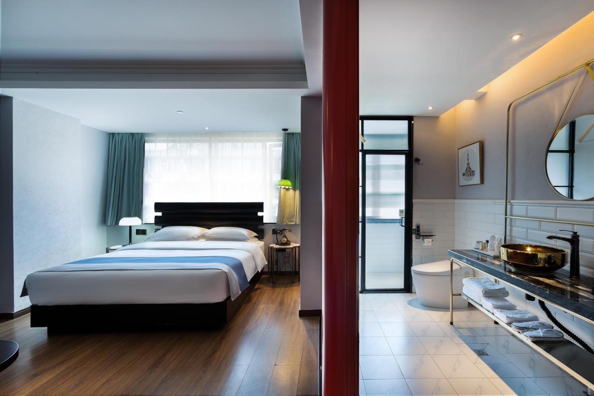 Hangzhou Lanshe Hotel ภายนอก รูปภาพ
